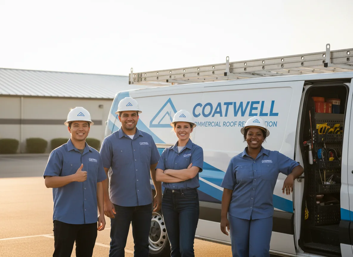 Commercial roof coating company in Long Grove, IA